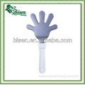 Promotional plastic hand clapper,noise maker for game
